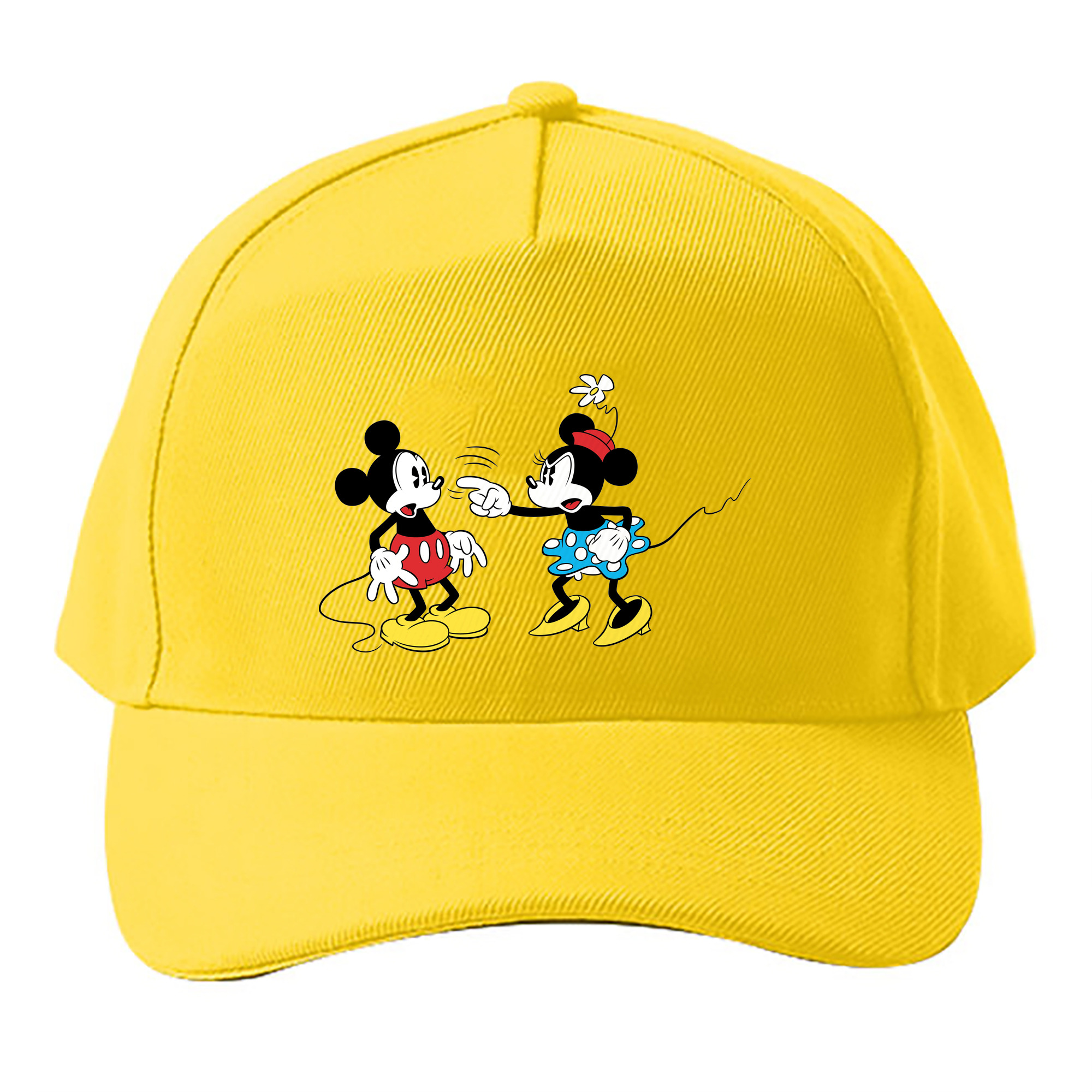 （画像用） ミッキーマウス Mickey Mouse ベースボールキャップ 綿100％ 男女兼用 帽子 スポーツ